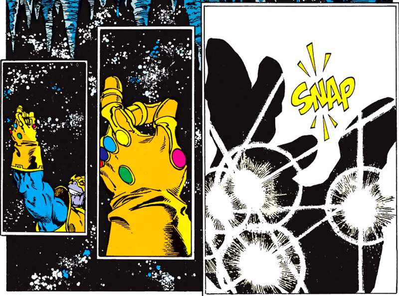 Thank goodness Thanos didn’t do jazz hands.